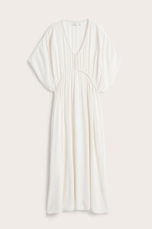Kappahl | Kjole med knytebånd | Offwhite