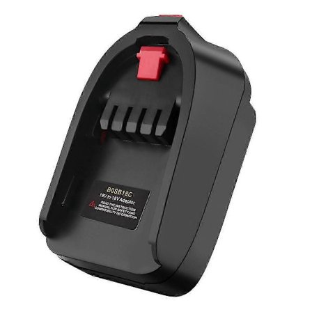 Adapter Converter BOSB18C Brug til Bosch 18V Li-Ion Batteri BAT618