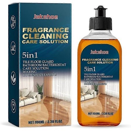 Gulvrens, flydende gulvrens, duftende rengøringsløsning, 5 i 1 multi-overfladegulvrengøring, skånsom rengøring uden at beskadige gulvet
