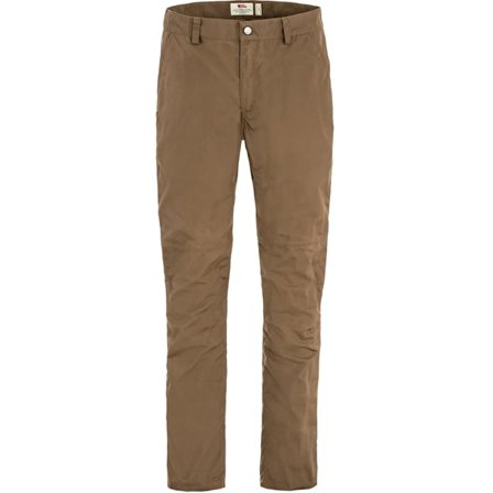 Fjällräven Övik Jeans 44 - Miehet - Wood Brown - Ulkoiluhousut