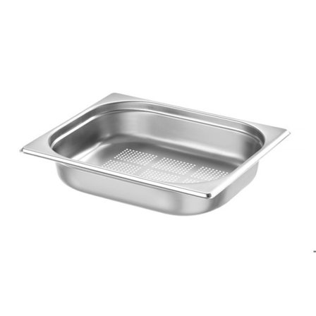 Bac GN 1/2 perforerat Kitchen Line - Hendi - l265- L1- P325- h65- Inox