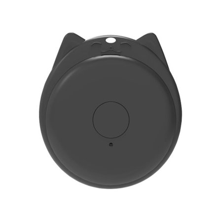 Personlige enheder, Smart GPS-tracker - Trådløs Smart Pet Tracker | Anti-tabt lokationssporing, lille GPS-enhed, objektdetektor (sort)