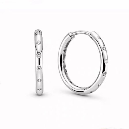 18K kultakierrekorvakorut korvakorut korkealaatuinen titaaniteräs Co