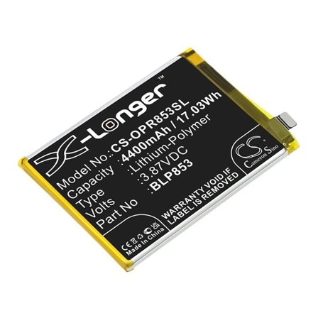 Batteri till SmartPhone, Mobil för OPPO Reno 4 4G, Reno 5 Lite, CPH2113 m.fl.