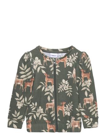 Nmfrebecca Light Sweat Card Bru Green Name It