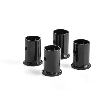 Podlahový úchyt k lavičce AURORA, černý