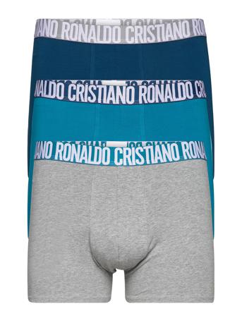 Cr7 Basic, Trunk, 3-Pack Boxershorts Multi/mønstret CR7