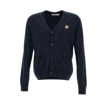 Maison Kitsuné Cardigans Blå, Herre