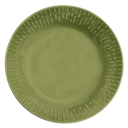 Aida Confetti pastalautanen 23 cm, olive