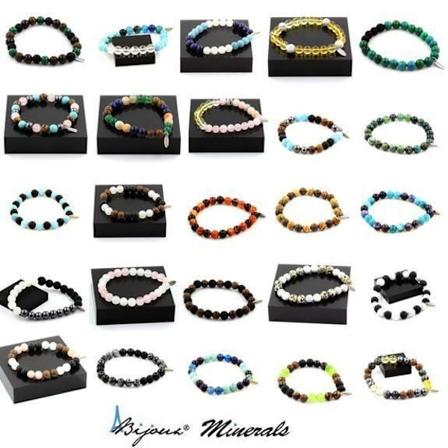 Super Seven armbånd (Melody's Stone) fra Brasilien + Matsorte Onyx perler + 8 mm træ