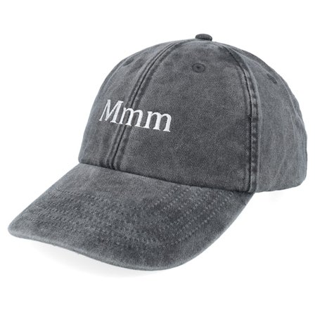 Scenes - Black - unconstructed - Cap - Mmm Vintage Washed Black Dad Cap - Hatstore