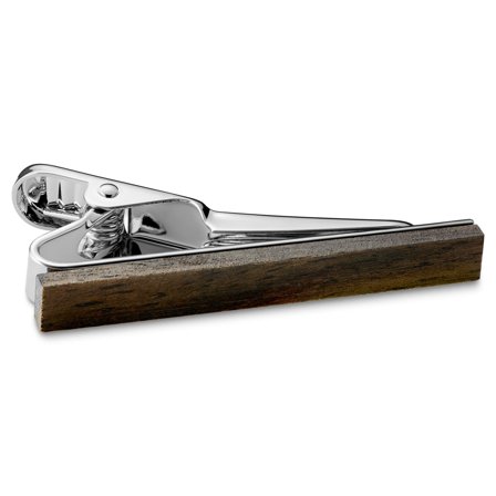 Spinka do krawata z drewna hebanowego dla mężczyzn - Spinki do wąskich krawatów