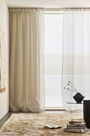 Jotex - Multifunctioneel Gordijn 2-pack Beige Beige - STRILA - Koop Multifunctionele gordijnen bij Jotex
