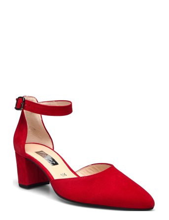 Gabor Ankle-Strap Pumps - Red - 40.5