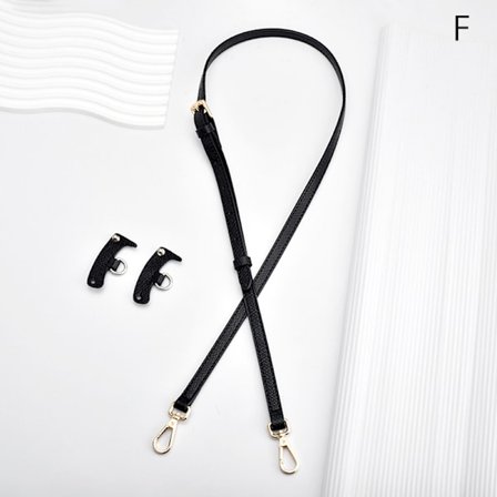 1 Set Väska Rem för Mini Punch-Free Läder Axelrem
