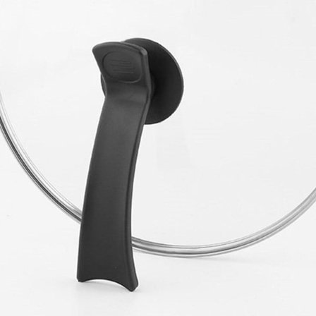 Håndtak til grytelokk erstatning - Svart