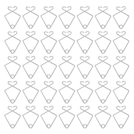 50 st Väggmonterade Krokar Upphängd Tak Krok Metall Kopp Krok Hängande Skylt Hängare T-Bar Klämkrok (FMY)