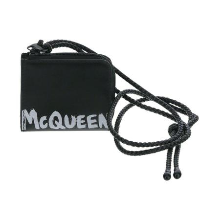 Alexander McQueen Plånbok svart, Herr Plånböcker, Herr, Storlek: ONE SIZE