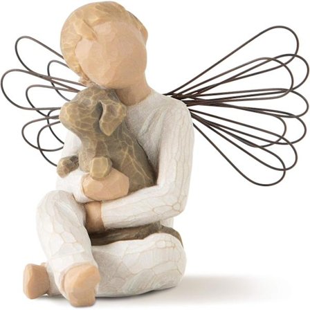 Willow Tree Ange réconfortant, figurine dessinée à la main gravée