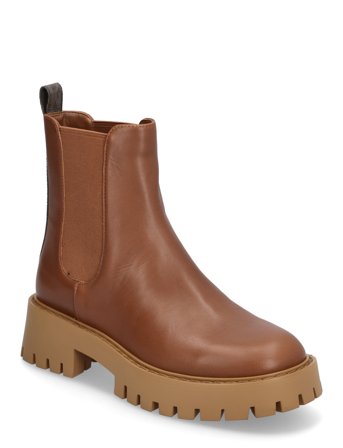 Michael Kors Asher Flat Bootie - Brown - 40