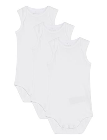 Nbnbody 3P Tank Solid White 2 White Name It