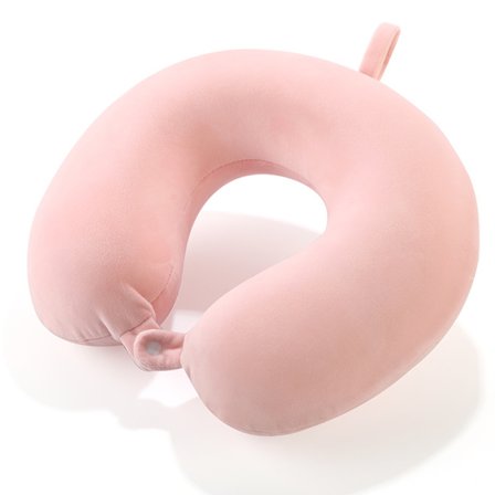 Reisepute Nakkepute Minnefoam Reiseputer Hodestøtte Pute for Flytog Bil Kontor Reise Essensielt Flyputer