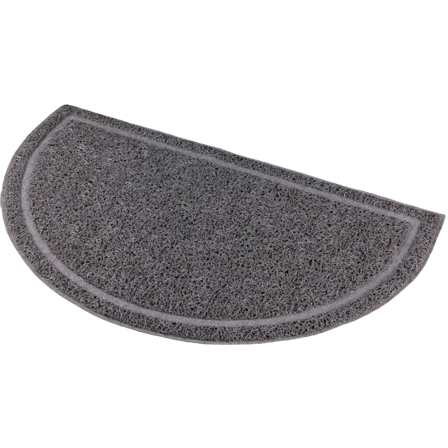 Trixie - Kattekassematte, 41 x 25 cm, antrasitt, halvmåneformet - Katt - Kattedo & kattetoalett - Toalett-tilbehør & kattespader - ZOO.no