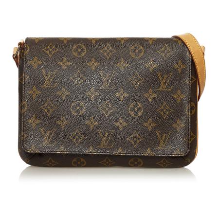 Louis Vuitton Vintage, Pre-owned Bags Bruin, Dames, Maat:ONE Size,Canvas