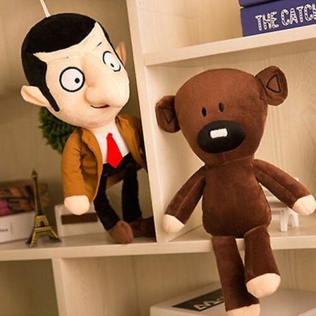 30 cm elokuva Mr Bean+nalle pehmolelu plyysilelu Yz