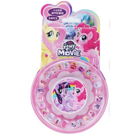 24 pcs My Little Pony nail stickers Nail decoration Stickers