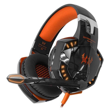 G2000 Pro Gaming Headset - Oranssi