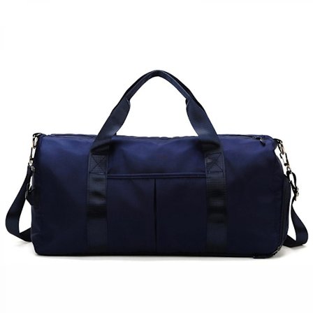 Mordely Large Capacity Travel Bag Wet And Dry Separation Fitness Bag Short Distance Storage Travel Bag Blue)