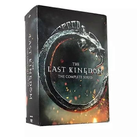 The Last Kingdom: Koko sarja kaudet 1-5 DVD 18 levyä englanniksi