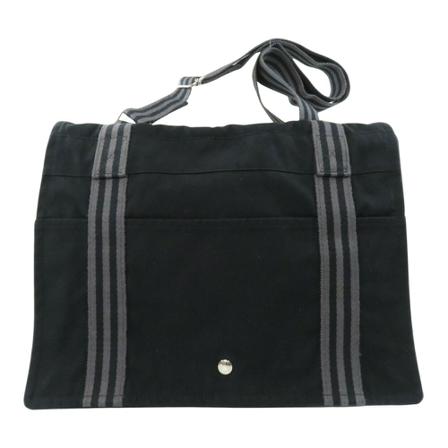 Hermès Vintage, pre-owned bag Toto Zwart, Dames, Maat:ONE Size,Canvas