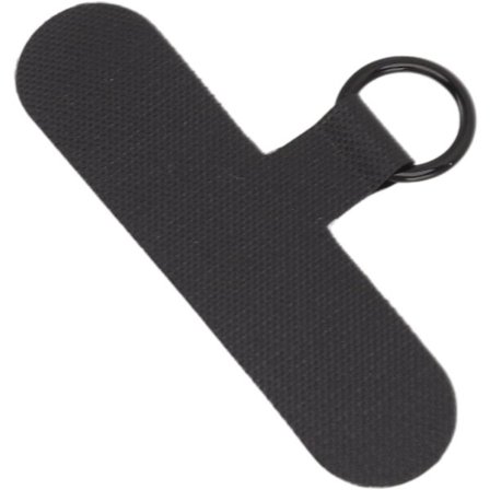 Telefonholder, Universal Nylon Mobiltelefon Snor til Mobiltelefon, Mobiltelefon Sikkerhedsforbindelse Holder (Sort)