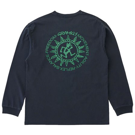 Gramicci Sun L/S Tee Navy Pigment