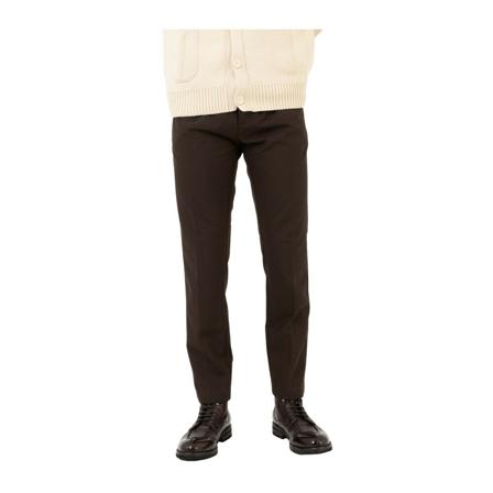 Stimm, Straight Trousers Bruin, Heren, Maat:XL