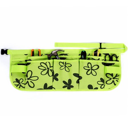 Havearbejde Værktøjsbælte Med 13 Lommer Vandtæt 600d Oxford Taljepose Forrude Justerbar Havearbejde Værktøjsbælte