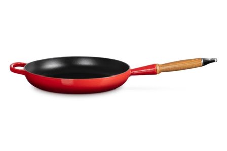 Le Creuset Støpejernspanne Signature Cerise Ø28