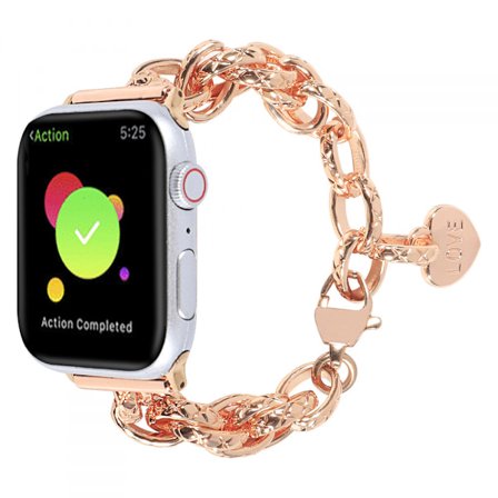 Rannekoru Apple Watch 38/40/41mm, ohut koru hihna korvaava Apple Watch -rannekkeille metalli iWatch Series 8 7 SE 6 5 4 3
