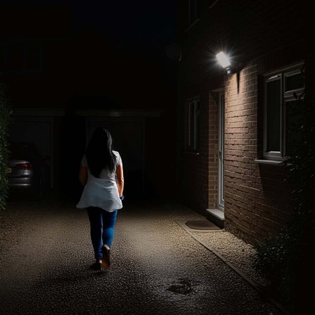 Nedis SmartLife udendørsbelysning med bevægelsessensor