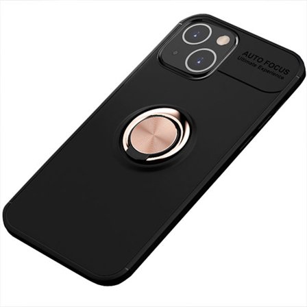 Smidigt Skal med Ringhållare - iPhone 13 Mini