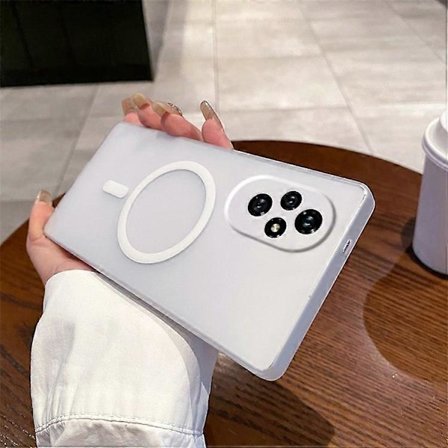 Yhteensopiva Honor 200 5G -kuori, yhteensopiva MagSafe-laitteiden kanssa, tarkat leikkaukset, matta PC-puhelinkuori