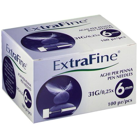 Ago Extrafine G31 6mm 100 Pezzi