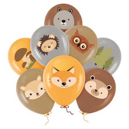 Skogens Vänner - Ballonger 8-pack