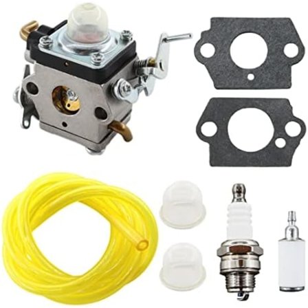 122 kaasutin sytytystulpalla polttoaineletku Husqvarna 122C 122LDX 122LK 22cc 574386701 581734301 Suuri kierteensytytys Polttoainesuodatin Primer-