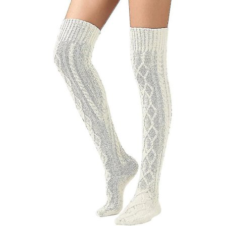 Kvinder Piger Strikkede Ings Overknee Knæstrømper Knæstrømper Ben S