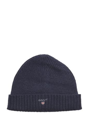 Unisex. Wool Lined Beanie Blue GANT