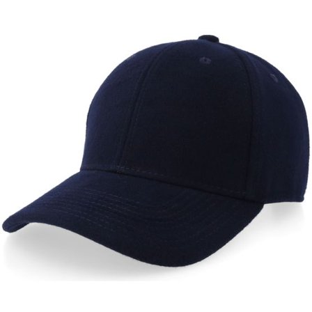 Equip - Blå adjustable Keps - Wool Navy Adjustable @ Hatstore