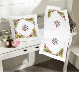 Løber/Pude Sangfugl - Duftin